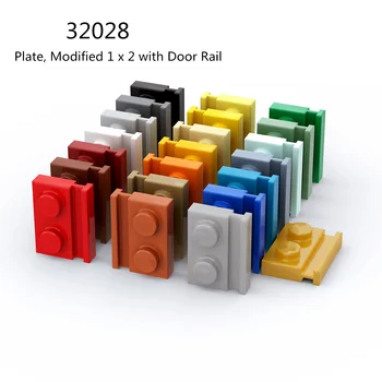 10ШТ MOC 32028 1x2 Съвместими детайли за клавиатура Събира частици за изграждане на блоковете, забавни подробности 