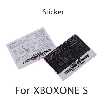 10шт Черно-Бял Стикер-Лак за XBOXONE Xbox One Slim S Pen на Безжичния контролер на Задните Етикети