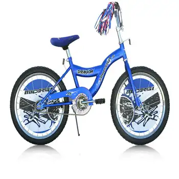 20 инча. Велосипеди с Рамка, BMX S-Type, Каботажный Спирачка, едно Парче Коляно, Хромирани джанти, Гуми за Велосипед, синьо