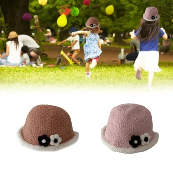 2023 Нова шапка Рибар е с цветна куполна, водене жив топлина Шапка за деца на възраст 1-6 години
