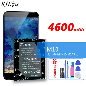 4600 mah Батерия KiKiss M10 за Батерии на мобилни телефони Meilai M10Pro Pro M10