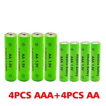 AA/AAA от 1,5 3000 mah Акумулаторна Батерия Aa от 1,5-aaa от 1,5 Акумулаторна Нова Alcalinas Drummey за Играчка на светодиодите
