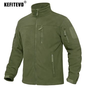 KEFITEVD, Мъжки тактическа руното яке, градинска термална топло яке за Туризъм Къмпинг, Палта, Дрехи за Лов