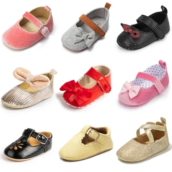 KIDSUN/ Детски Обувки За момичета; Сезон Пролет-Есен; Модел обувки за деца; Мокасини; Първите Проходилки; устойчива на плъзгане Обувки За новородени 0-18 М