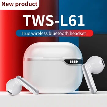 L61Twis слот безжични спортни слушалки, Bluetooth, ежедневни преносими слушалки, водоустойчив