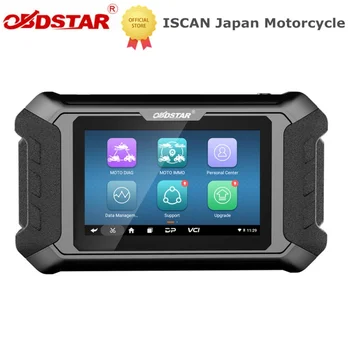 OBDSTAR iScan Японски мотоциклет HONDA/KAWASAKI/SUZUKI/YAMAHA инструмент за Диагностика Поддържа програмиране IMMO на няколко езика