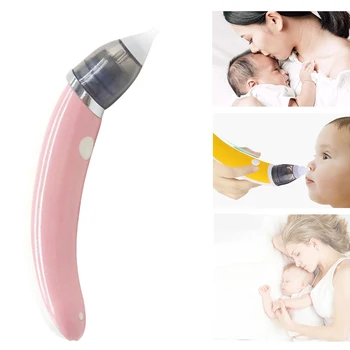 USB-Аспираторы от соплей за деца, Автоматично Electric за пречистване на носа, за новородени, Акумулаторна батерия с Подвижна антирефлюкс за грижи за новороденото