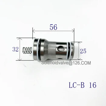 Двухходовой Патронный клапан LCV-B LCV16-D LCV16-B LCV25-D LCV25-B LCV32-B Логически Клапан за управление посоката на преливане налягане