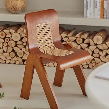 Дървени Дизайнерски Трапезни Столове за кухня и Кафене, Скандинавските Единични Трапезни столове за почивка, Италиански мебели за всекидневната YX50DC