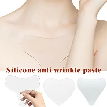 За многократна употреба Силикон подложка за гърдите Против бръчки, Стягащ кожата, Грижи за кожата, Помощ за премахване на бръчки, Стягащ гърдите, Помощ за гърдите, Стикер на гърдите
