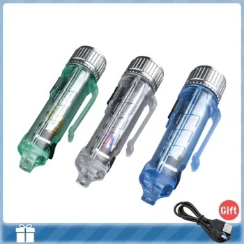 Мини фенерче, led водоустойчив многофункционален ключодържател, фенерче, преносим водоустойчив магнитен предупредителен фенер за къмпинг