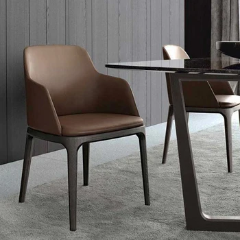 Трапезни столове за всекидневна, Ергономични трапезни столове за почивка, Комплект Луксозни мебели Moveis Para Casa YX50DC