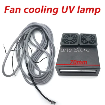 1 Комплект охлаждаща UV лампа с вентилатор за UV-tablet принтер 395нм Ricoh G4 G5 Дюза uv принтер Led лампа the cure Nocai 6090 dx11
