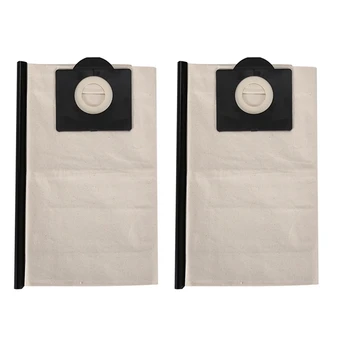 2 Пера на торбичката за прах на тъканта, чанта за Karcher NT30 NT30/1 резервни Части за прахосмукачки, Нетъкан чанта за филтър за прах, Аксесоари