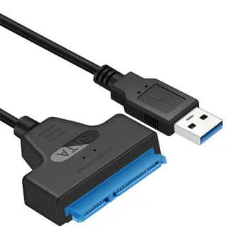 5 Gbit/s USB 3.0 SATA HDD SSD Кабел 2,5-инчов твърд диск Външен адаптер данни