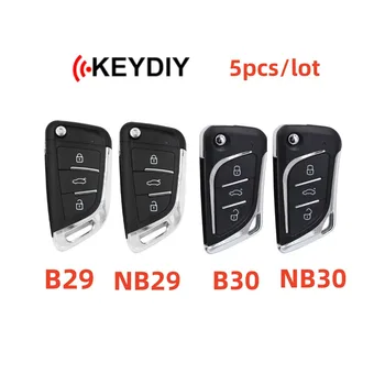 5 бр./лот, KD KEYDIY, Мултифункционален KD900, Универсално дистанционно автомобилен ключ на серия Б/NB За KD MINI/KD-X2, програмист дистанционни управления NB29 NB30