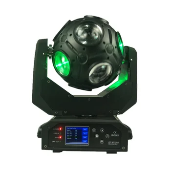 6 бр./лот DJ Effect 3 Футболни led Планетарни Движещи се Глави С RGB Лазерно led Лента Gallop RGBW 4 IN1 Beam Футболно Осветление Неограничен