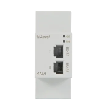 ACREL AMB100-A / W Модул за мониторинг на Smart Box Head, 2 Устройства за цифрови входа със сух контакт и безжична връзка Fifi за IDC