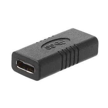 USB Type 3.1 на C, женски адаптер-разклонител USB-C За лаптоп, конвертор за таблет, телефон
