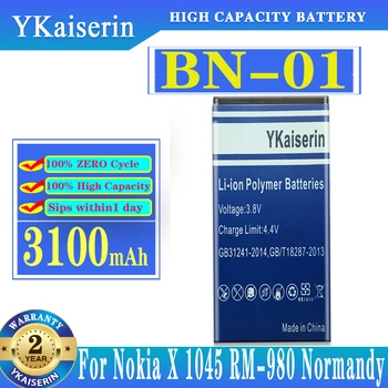 YKaiserin 3100 mah Взаимозаменяеми Батерия Bateria 