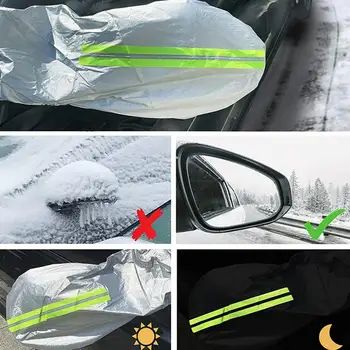 Авто слънцезащитен калъф, топлоизолационна калъф на предното стъкло, Сгъваеми automobile калъф на предното стъкло, водоустойчив, защита от замръзване, топлина за зимата