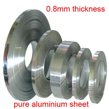 алуминиева лента с дебелина 0.8 мм, Алуминиеви ленти, валцувани ленти от чист алуминий, алуминиево фолио, Плосък сноп от 1060 листа