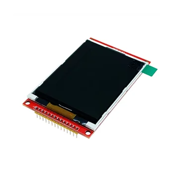 Безплатен SPI-модул Envio 14 Пин 3.2 инча 18P ILI9341 TFT Цветен LCD екран с 4-жична сериен порт 320X240 Адаптер (A)