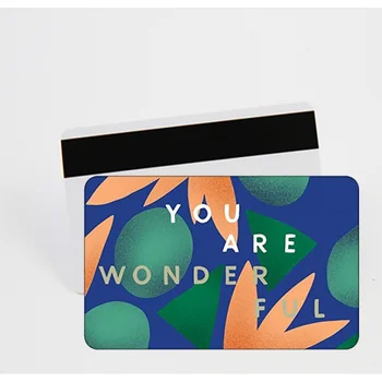 Безплатен дизайн, индивидуални визитка с фольгированным принтом, Благодарствени картички, визитка
