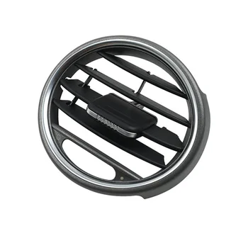 Вентилационна решетка на арматурното табло на автомобила за Porsche Cayman, Boxster 987 2006-2012 991552100 Черен + хром