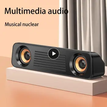 Двойните говорители аудио оборудване ABS Говорител Изискан дизайн дръжки Жив Звук Мултимедиен звук по-силен звук