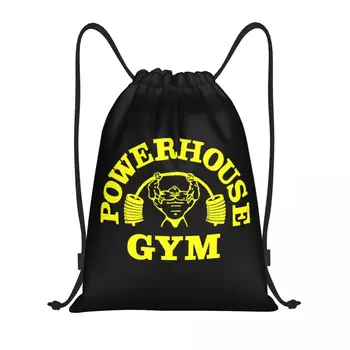 Жълта Раница на съвсем малък за фитнес зала Powerhouse, Спортна спортна чанта за жени, мъже, за изграждане на мускулна маса, чанта за пазаруване