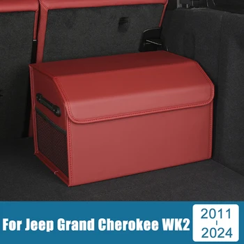 За Jeep Grand Cherokee WK2 2011-2016 2017 2018 2019 2020 2021 2022 2023 2024 Кутия За съхранение В Багажника на Колата Инструменти За Прибиране на реколтата Осъществяване на Притежателя