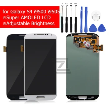 За SAMSUNG Galaxy S4 i9500 i9505 LCD Сензорен дисплей Дигитайзер LCD Дисплей S4 GT-i9505 i9506 i9515 i337 резервни Части за Ремонт на