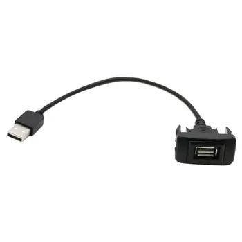 Кабел за закрепване на панел на арматурното табло на автомобила с Вълни Разположен USB порт Здрав Аксесоар