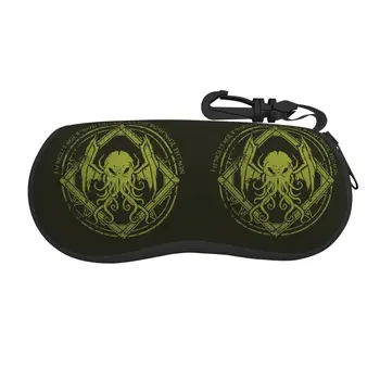 Калъф за очила Lovecraft Mythos Monster Cthulhu, Мъжки и женски, меки слънчеви очила, защитна чанта