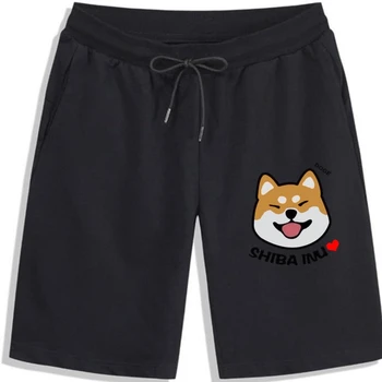 Куче Дож Shiba-Ин, домашно кученце, Сладки Мъжки Дамски ежедневни Памучни къси панталони за мъже, къси панталони за Cosplay, 100% Памук, за мъже, къси панталони за мъже