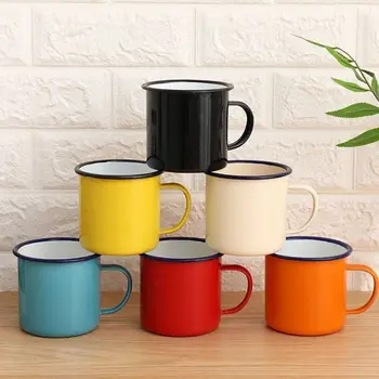 Метални Чаши, Чаши, Боядисана Кафеена чаша от неръждаема стомана с обем 150 мл, Карфиол чаша-чаша за къмпинг