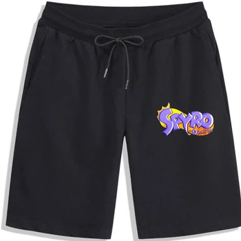 Мъжки къси панталони Spyro The Dragon, костюм за по-добро качество, Нови модни мъжки, летни мъжки къси панталони, Памучни мъжки къси панталони