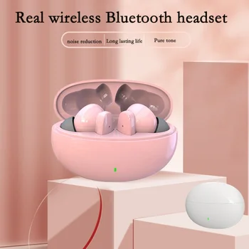 Нови слушалки TWS Bluetooth с шумопотискане, когато се обаждате Безжична слушалка Спортни игри стерео слушалки в ушите Водоустойчив Easrbuds