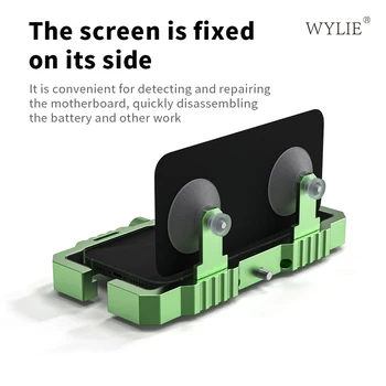 Поставка за странично на екрана Wylie за ремонт LCD дисплей за мобилен телефон Iphone и отстраняване на задното стъкло, форма за закрепване на екрана
