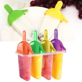 Силиконови форми за сладолед, хранителни нелипкие пластмасови форми за сладолед, Форми за щеки от popsicle 
