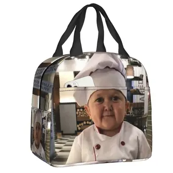 Чанта за обяд Hasbulla Cooking Master за мъже и жени, термоохладитель, изолиран Обяд-бокс за деца, Ученически работни чанти за пикник