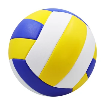 № 5 Волейбол Волейбол Запечатани Конкуренцията Професионален Размер на 5 Меки отборните спортове 20,5 см за плаж Гореща разпродажба